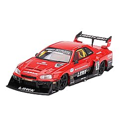 Mini Gt Nissan 1:64 Lb-Er34 Super Silhouette Skyline Red/Black 843 - 2