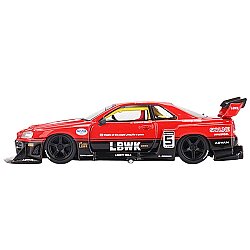 Mini Gt Nissan 1:64 Lb-Er34 Super Silhouette Skyline Red/Black 843 - 4