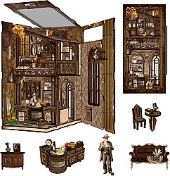 3D Wooden Puzzle Book Stand Series Coffee And Home 68050 - 3