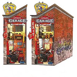 3D Wooden Puzzle Book Stand Series Garage 68048 - Rastplay