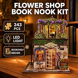 3D Wooden Puzzle Book Street View 68075 - 3