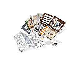 3D Wooden Puzzle Book Street View Coffee Shop 68072 - 2
