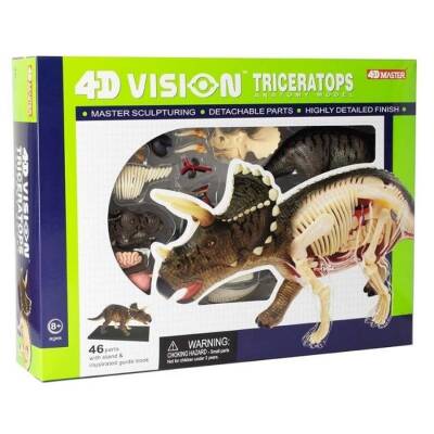 4D Master Vision Oyuncak Triceraptors Anatomi Modeli 4Dm-26093 - 1
