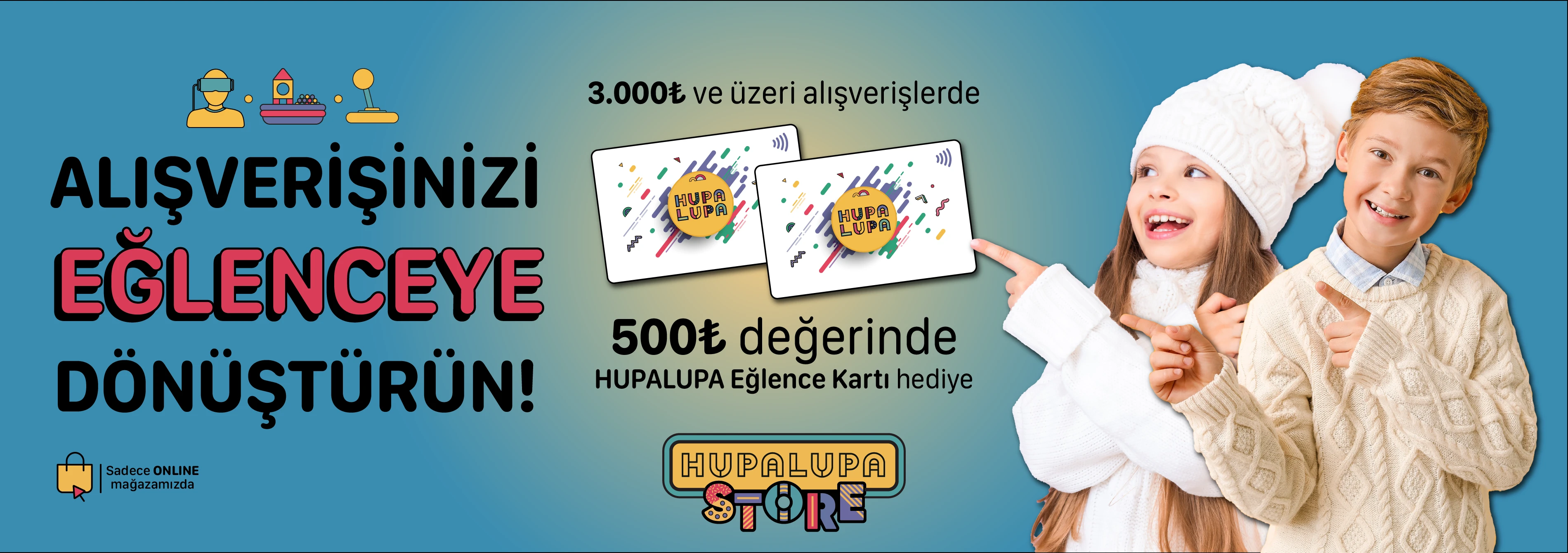 Alışverişini Eğlenceye Dönüştürün