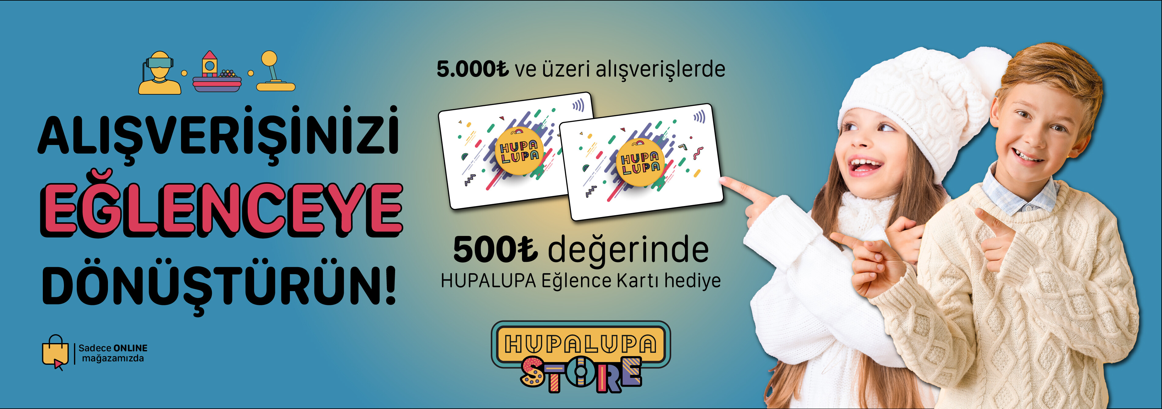 Alışverişini Eğlenceye Dönüştürün