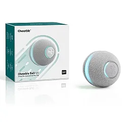 Airpet Ball M1 C0419-G Şarjlı Akıllı İneraktif Kedi Oyun Topu, Gri - 2