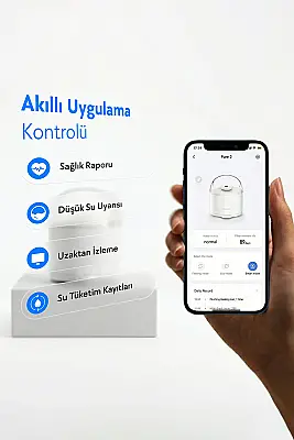 Airpet Catlınk Aı Water Fountain-Pure 2 Uv Cl- Su Pınarı Wa-02 - 3