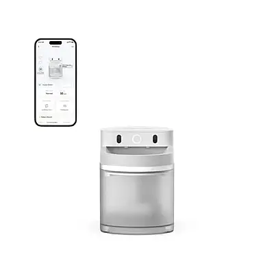 Catlink Aı Water Fountain-Wireless Cl Pure 3 Yapay Zeka Destekli Kedi ve Küçük Irk Köpekler için Kablosuz Otomatik Su Kabı 2,3lt-Wb-01 - 3