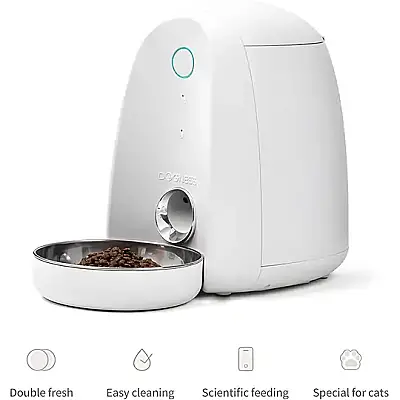 Airpet F05 Smart Feeder Mini Wıfı(Stainless Steel Bowl) F05 Akıllı Mini Mama Kabı Wifi Bağlantılı - 1