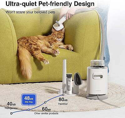 Neakasa Pet Grooming Kit &Vacuum Po Pn0210W Kedi ve Köpek Tıraş Makinesi - 2