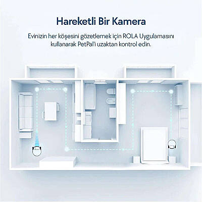 Airpet Petpal R-Petpal 2.5K Kameralı Evcil Hayvan Robotu - 4