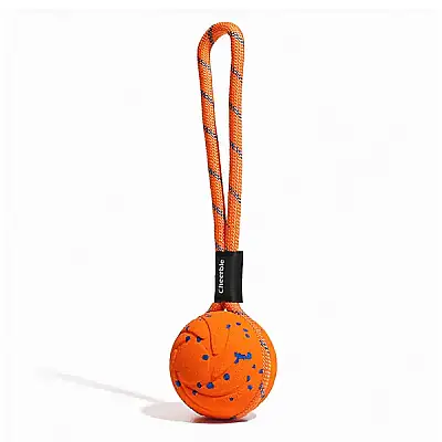 Airpet Wicked Ball Air Rope Cwq03-O Akıllı İnteraktif İpli Köpek Oyun Topu Turuncu - 1