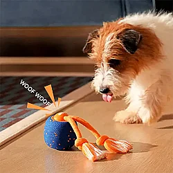 Airpet Wicked Ball Rolly Cwq07-Bl Şarjlı İnteraktif Köpek Oyun Topu Mavi - 3