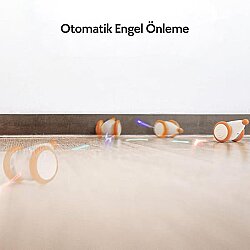 Airpet Wicked Mouse C0821-O Şarjlı Akıllı İneraktif Kedi Fare Oyuncağı, Turuncu - 5