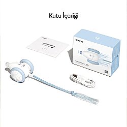 Airpet Wicked Mouse Neo Cwj03-Bl Şarjlı Akıllı İneraktif Kuyruklu Kedi Fare Oyuncağı, Mavi - 4