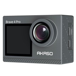 Akaso Brave 4 Pro Dual Screens 4K 30Fps Wi-Fi Aksiyon Kamera ve Süper Aksesuar Seti 44371 - 2