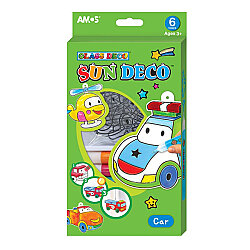 Amos Cam Boyama Seti Sun Deco Arabalar Sd10P6-C - Amos