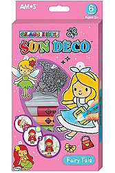 Amos Cam Boyama Setı Sun Deco Perı Masalı Sd10P6-F - Amos