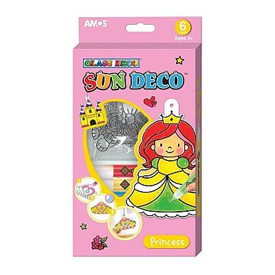 Amos Cam Boyama Seti Sun Deco Prenses Sd10P6-P - 1