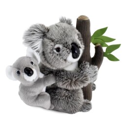 Animals Of The World 26 cm Ağaçta Yavrulu Koala ANM/20851 - 1