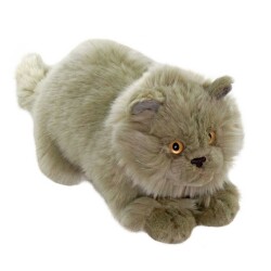 Animals Of The World 26 Cm Yatan Gri Kedi 20881 - 1