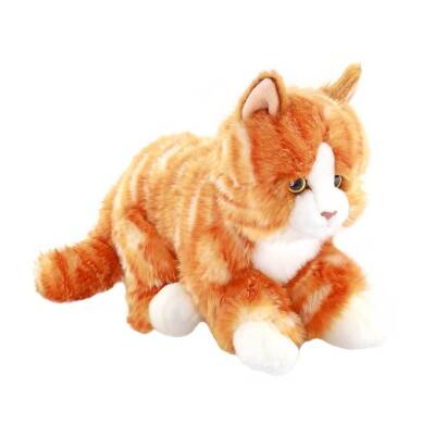 Animals Of The World 27 Cm Floppy Kahve Tekir Kedicik Anm/20884 - 1