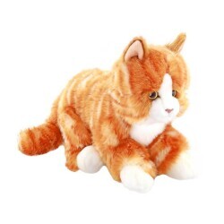 Animals Of The World 27 Cm Floppy Kahve Tekir Kedicik Anm/20884 - 2