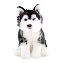 Animals Of The World 28 cm Floppy Siyah Husky ANM/20907 - 2