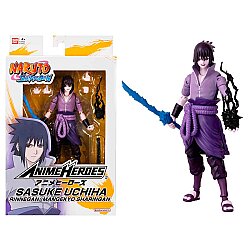 Anime Heroes Naruto Sasuke Rinnegan / Mangekyo Sharingan Eklemli Figür - Bandai