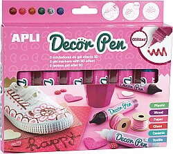 Apli Dekor Hobby Jel Kalem 6 Renk - Apli