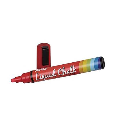Apli Likit Tebeşir Kalemi 5.5mm Kırmızı - 1