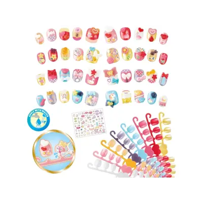 Aquabeads - Tırnak Atölyesi Kalpler ve Kurdeleler Yedek Tırnak Paketi 35059 - 2