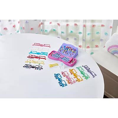Aquabeads - Tırnak Atölyesi Kalpler ve Kurdeleler Yedek Tırnak Paketi 35059 - 4