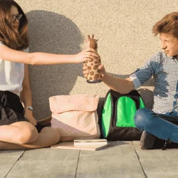 Asobu Bestie Bottle - Giraffe 460 ml. - 8