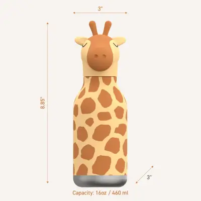 Asobu Bestie Bottle - Giraffe 460 ml. - 3