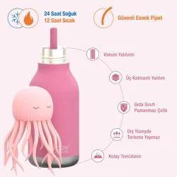 Asobu Bestie Bottle - JellyFish 460 ml. - 8
