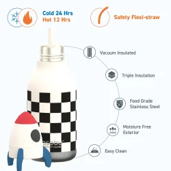Asobu Bestie Bottle - Rocketship 460 Ml. - 4