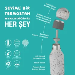 Asobu Bestie Bottle - Seal 460 ml. - 8