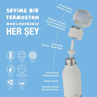 Asobu Bestie Bottle - Sheep 460 ml. - 7