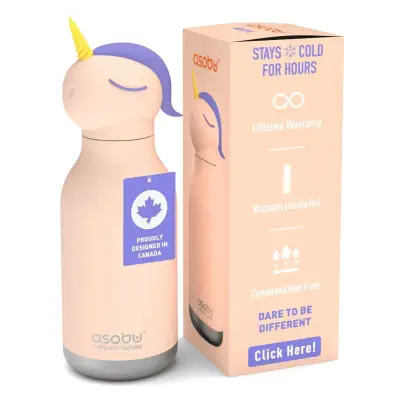 Asobu Bestie Bottle - Unicorn 460 ml. - 7