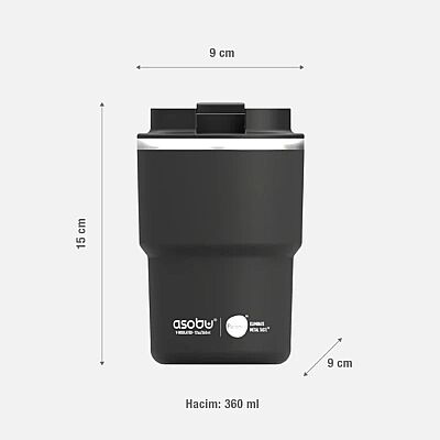 Asobu Coffee Express Tumbler - Pastel Blue 355 Ml. - 2
