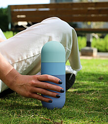 Asobu Orb Bottle - Pastel Blue 420 Ml. - 7
