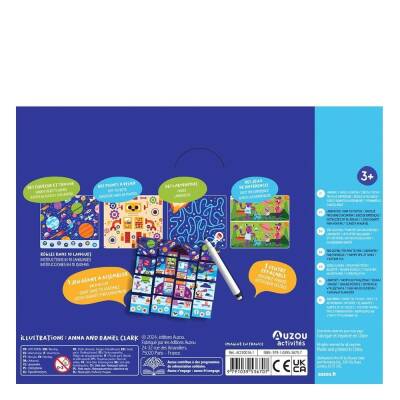 Auzo Toys 20 Eğlenceli Oyun & Dev Poster - Uzay - 5