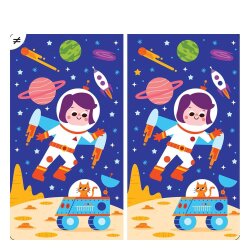 Auzo Toys 20 Eğlenceli Oyun & Dev Poster - Uzay - 4