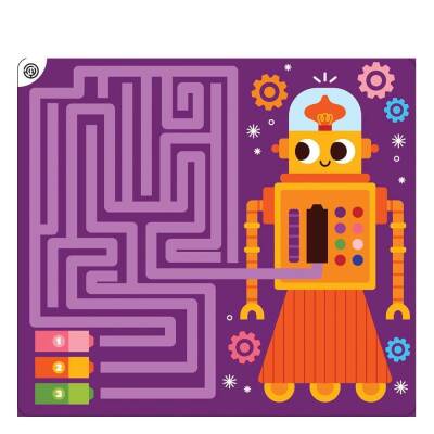 Auzo Toys 20 Eğlenceli Oyun & Dev Poster - Uzay - 3