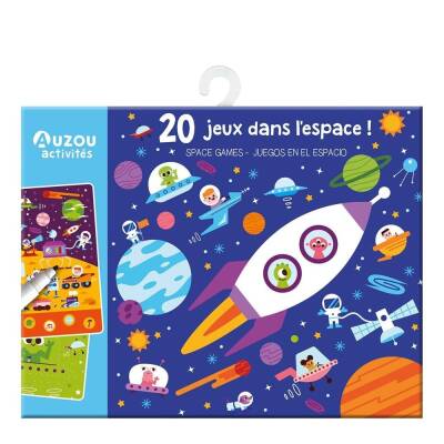 Auzo Toys 20 Eğlenceli Oyun & Dev Poster - Uzay - 1