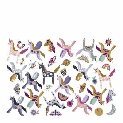 Çocuklar İçin Geçici Dövme - Unicorn - 2