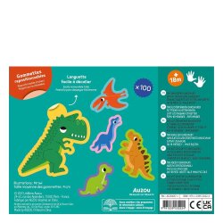 Auzo Toys Dinozor Sticker Setim - 100 Parça - 3
