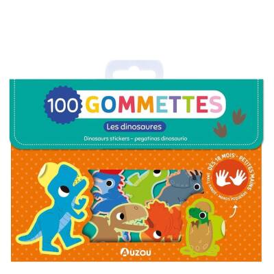 Auzo Toys Dinozor Sticker Setim - 100 Parça - 1