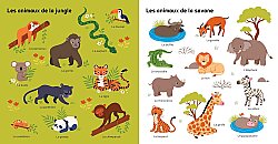 Auzo Toys Mes 100 Mots Pour Découvrir Les Animaux Fransızca - 3